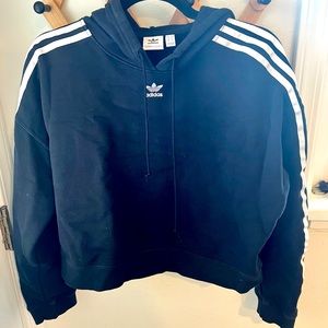 Adidas Originals Womens Cropped Hoodie